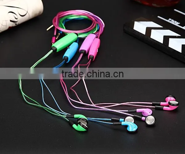 3.5mm LED Earphones For Mobile Phones Music Cell Phones Headphones photo-6