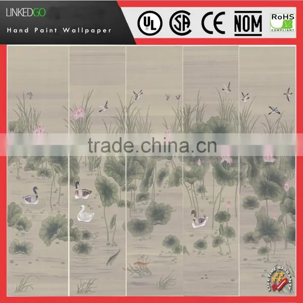 Interior Decorative Material Beauty Wallpaper Suitable for Restaurant/hotels Wall photo-6