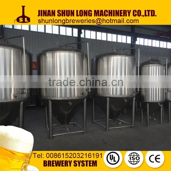 1500l Beer Brewing Equipment With 3000l Fermentation Tank + Serving Tank