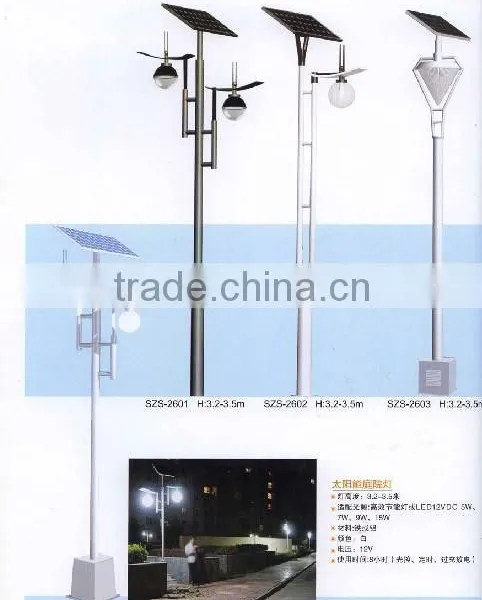 Wind Solar Lighting Steel Post photo-2
