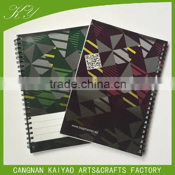 A4 Notebook Double Spiral Binding 80gr White Paper Notebook photo-4