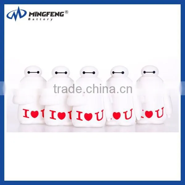 High Quality Factory Price Mini Baymax Power Bank