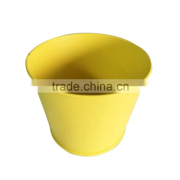 Top Quality Colored Cute Metal Flower Bucket photo-2