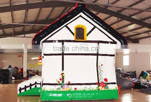 Happy House Inflatable Bouncer Castle , Air Bouncer Inflatable Trampoline photo-4