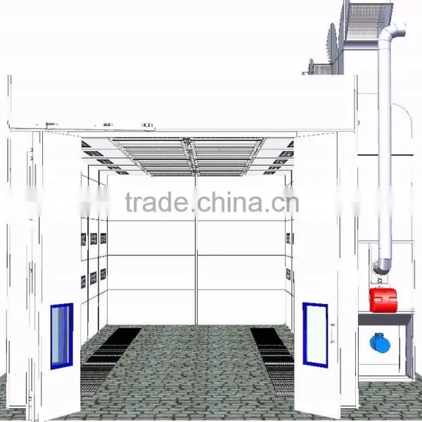 JF Spray Paint Booth Cheap Paint Booth Water Based Paint Spray Booth photo-5