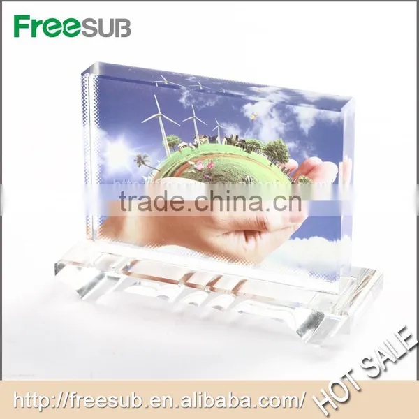 Wholesale Sublimation Bridge Shaped Screen Blank 3D Sublimation Crystal Gift Items photo-2