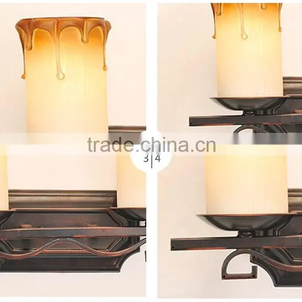 Wrought Iron Candle Wall Sconces,Wall Decoration Wrought Iron Wall Candle Holder photo-2