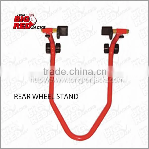 Torin BigRed 200KG Load Red Color Steel Rear Wheel Motorcycle Stand photo-3