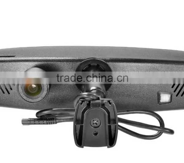 4.3 Inch Car Rear View Mirror Monitor and HD 1080p Camera DVR With 2 AV-in photo-6