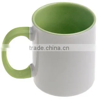 China Manufacturer Plain White 11oz Sublimation Two-tone Mugs photo-2