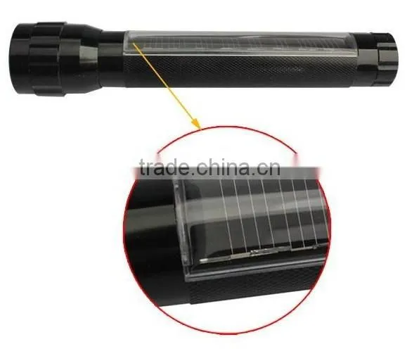 800mAh 7 LED Super Solar Power Portable Flashlight Torch Lamp Hiking Camping NEW photo-2