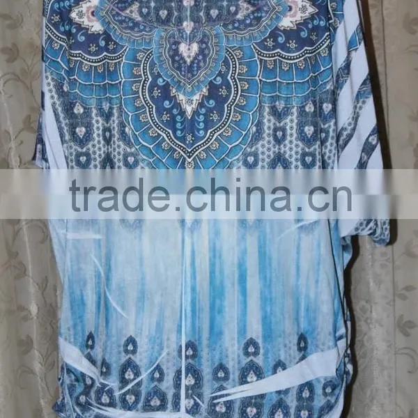 100% Polyester Ladies Sublimated T-shirt / 100% Polyester Breathable Tshirt / Moisture Wicking Tee Shirt photo-2