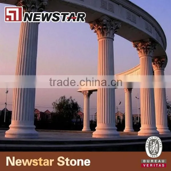 Grey Granite Gate Pillar,stone Pillar,roman Column photo-6