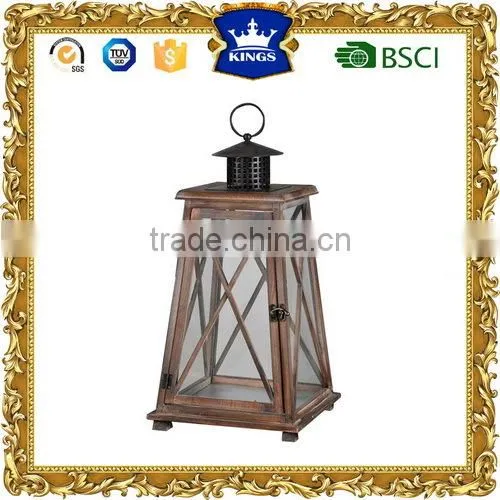 Set 3 Packing Woden Lanterns USA Styles