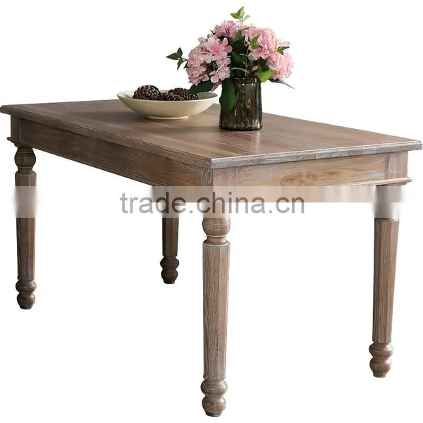 Antique Royal Solid Wood Dining Table Sets for Homes photo-5