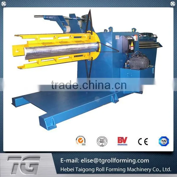2016 Hot Sell, Machine for Sheet Metal Decoiler , Steel Roofing Roll Forming Machine Decoiler , Steel Rolling Machine photo-3