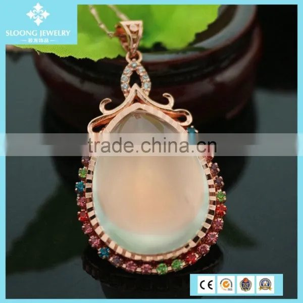 Yiwu Market Rose Gold Jewelry Necklace Pendant Wholesale photo-5