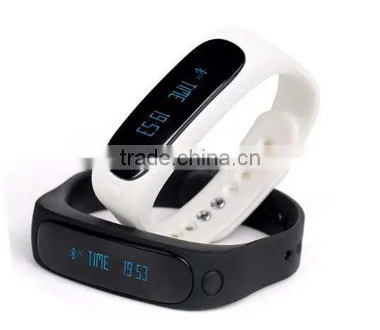 2015 Hot Sell Smart Wrist Band Smart Bracelet Waterproof IP67 Bluetooth 4.0 E02 Wristband Activity Tracker photo-5