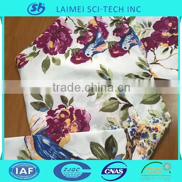 Flower Print Fleece Fabric for Bed Sheet , Best Fabric to Make Bedding photo-3