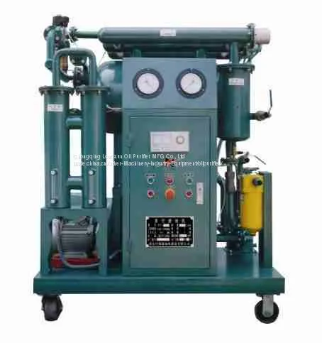 High Efficiency Sinel-Stage Vacuum Insulating Oil Purifier