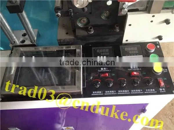 Low Price New Design With Transfer Belt Bottom Sealing Flat Bag Making Machine photo-3