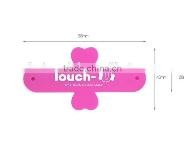 Custom 3m Sticky Silicone One Touch-U Mobile Phone Display Stand photo-2