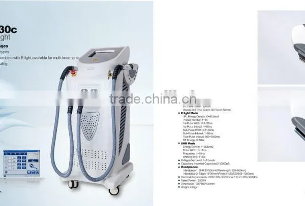 Hair Removal and Skin Rejuvenation Beauty Device With 2 Lamps Under Medical CE photo-6