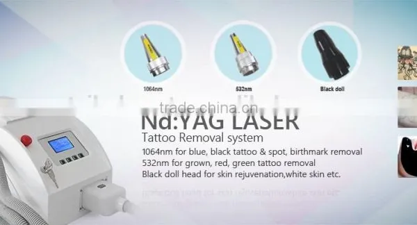 2015 Chrismas Promotion!! Taibo Beauty Good Quality Portable Q-switch nd Yag Laser for Home Use photo-2