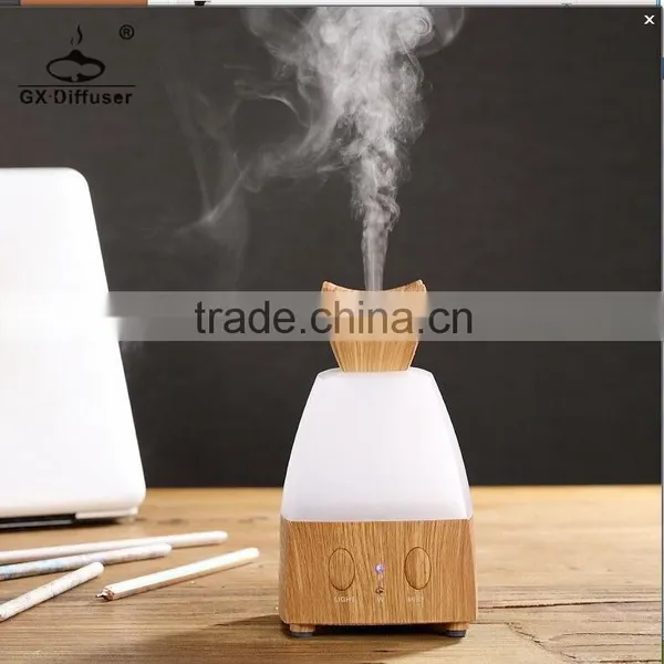 Wooden Aroma Diffuser,aromatic Oil Lamp GX-04K Dark Wood photo-5