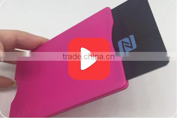 ABS Hard Plastic RFID Shield Card Protector