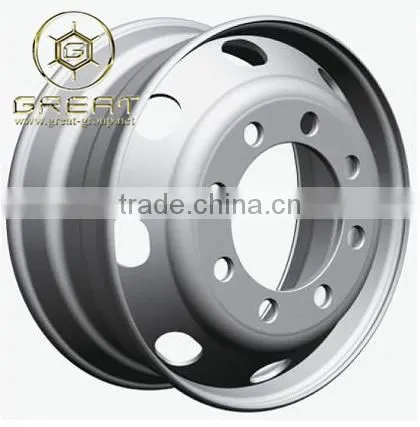 Heavy Truck Steel Wheel and Rim in 22.5 Inch Steel Wheel photo-2