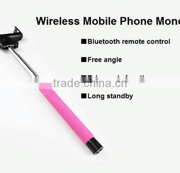 Popular Phone Accessories Selfie Stick Monopod With Bluetooth Shutter Z07 photo-2