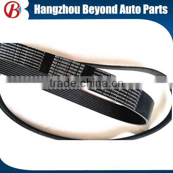 Rubber Material Automotive Timing Belt 10PK1068