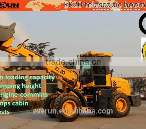 EVERUN Telescopic Forklift Bucket Loader With Telescopic Arm ER2000 photo-3