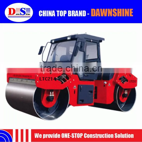 Low Price Double Drum Vibratory Compactor Machine LTC214 Road Roller LUTONG photo-3
