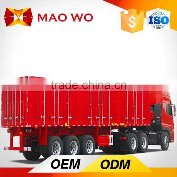 40T Van Semi Trailer Camper Truck Trailer for Sale photo-2