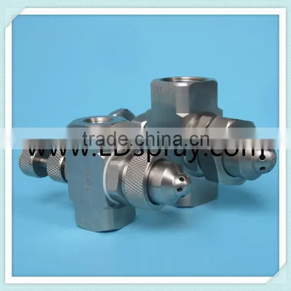 Pressure Type Wide Angle Round (6 Holes) Air Atomizing Full Cone Nozzle photo-4