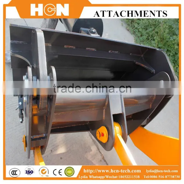 HCN Brand BM07 Series Hydraulic Quick Coupler for Daewoo Wheel Loaders photo-6