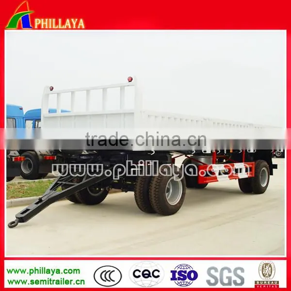 Hydraulic Cylinder Dolly Small Dump Car Mini Agricultural Drawbar Trailer photo-5