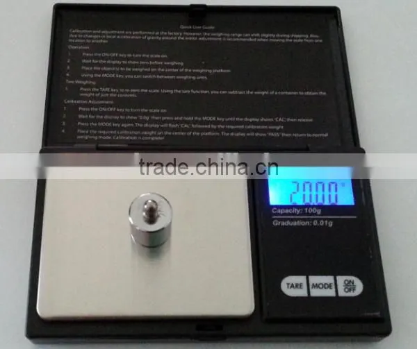 Hot Selling LCD Cheap Digital Pocket Scale photo-2
