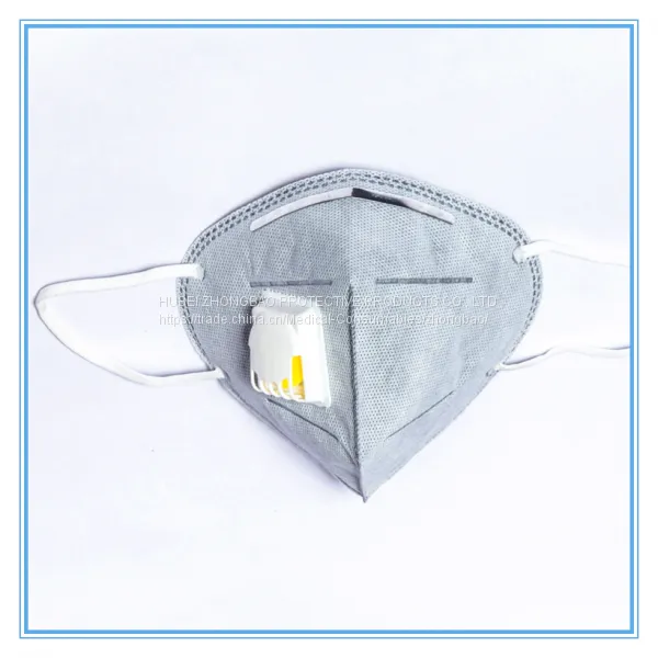 Active Carbon N95 Foldable Anti Air Pollution Disposable Dust Mask photo-2