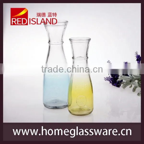 565ml Large Colored Glass Bottle for Juice&milk photo-4