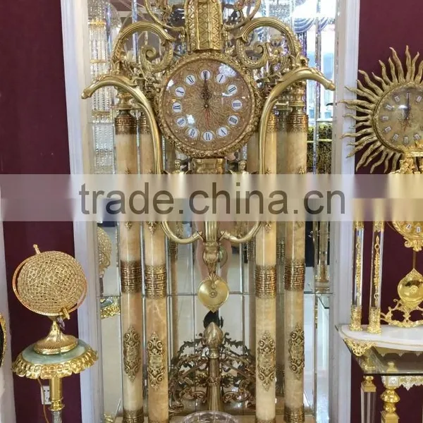Nouveau Angel Floor Clock, Wedding Clock, Decorative Copper Clock photo-5