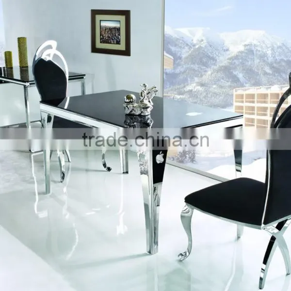 Modern Hotel Furniture Glass Kitchen Table With Low Price TH299 photo-2