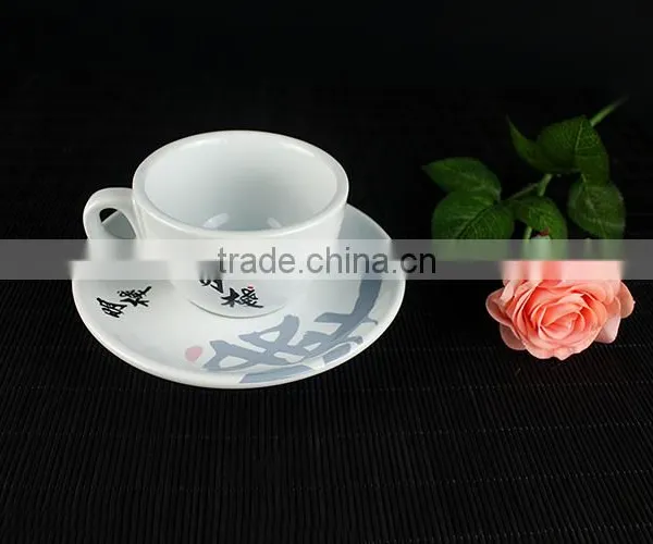 China Supplier New Premium Custom Wholesale Ceramic Coffee Cup Espresso Saucer photo-6