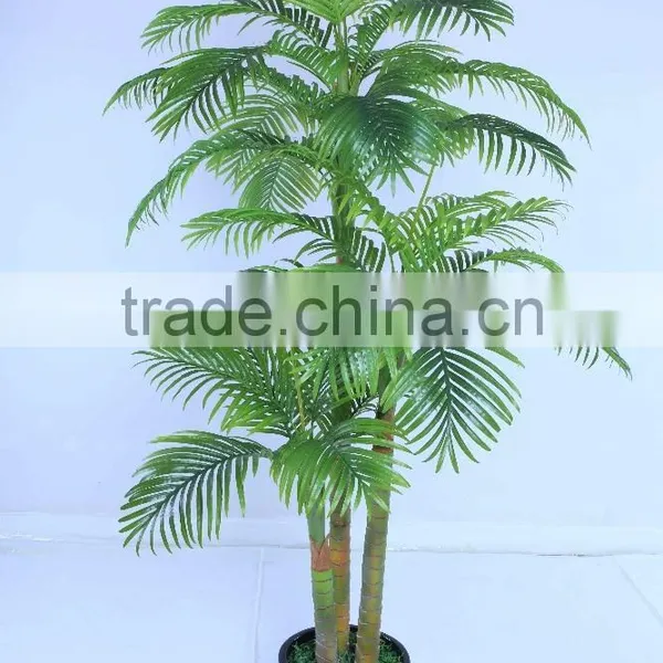 SJ00356 Artificial Indoor Bonsai Foliage Areca Palm Plant Tree photo-2
