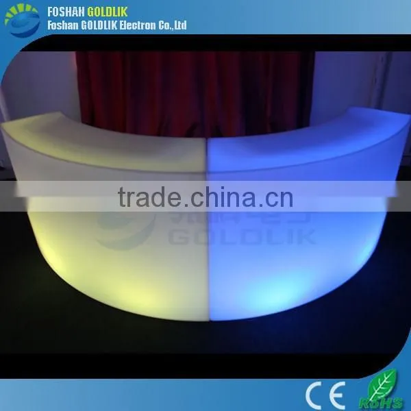 Decorative Lighted Plastic Bar Furniture GKT-021BC photo-4