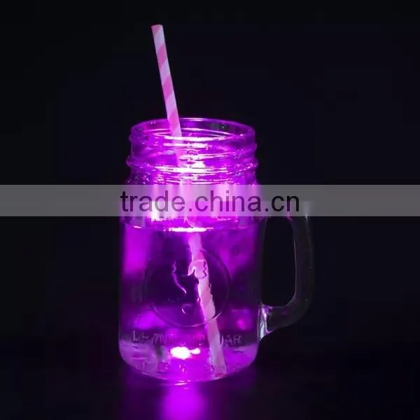500ml Maison Glass Bottle With Metal Hole in the Centre for Straw photo-5