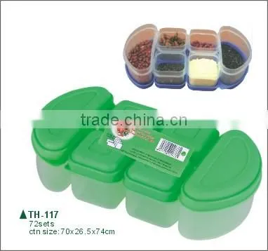 6pcs Mini Container,plastic Spice Box,plastic Box Small photo-2
