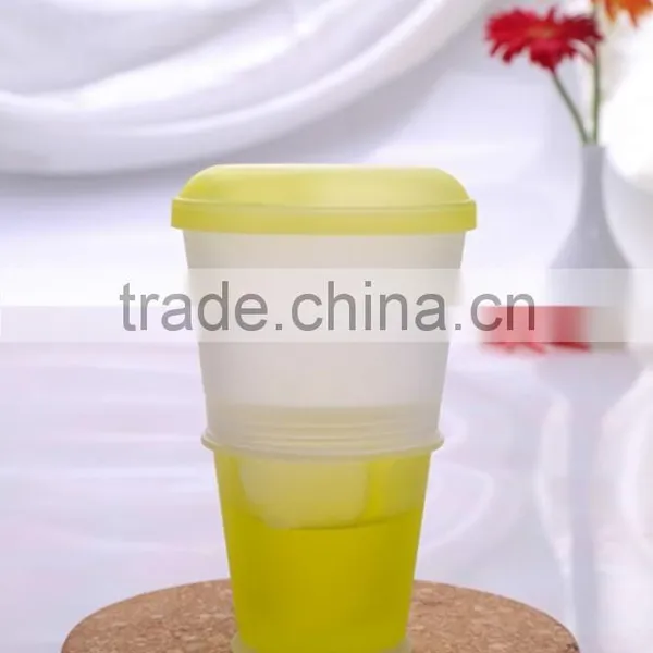 Wholesale Plastic Cereal to Go Cup With Spoon/plastic Cereal Cup/plastic Cereal to go Breakfast Cup photo-3